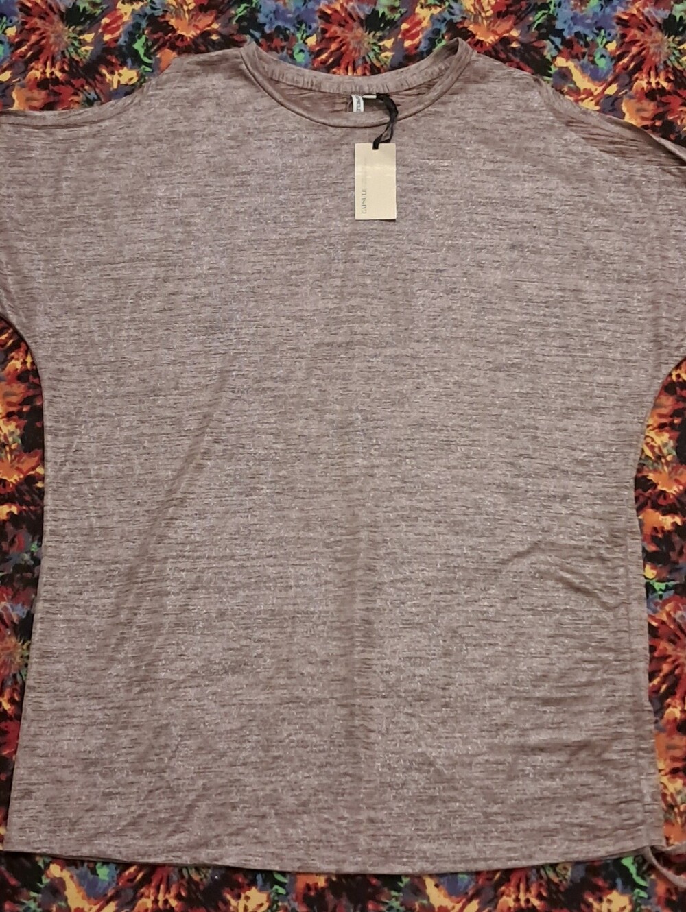 NWT Capsule Open Shoulder Top